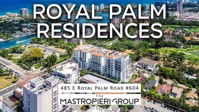 Royal Palm Residences Property Tour With Larry Mastropieri | 485 E Royal Palm Rd Unit 604, Boca Raton